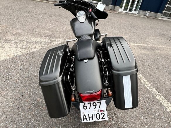 2012 Honda Shadow 750, чёрный, 750000 рублей - вид 11