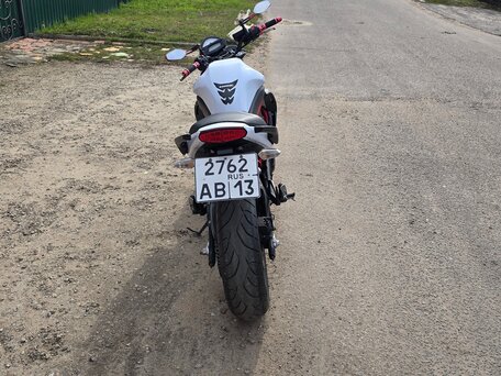 2012 Kawasaki ER-4N, белый, 370000 рублей, вид 4