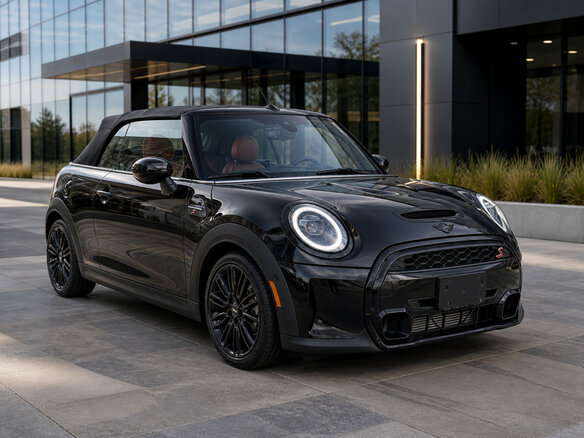 2024 Mini Cabrio Cooper S III Рестайлинг 2, чёрный, 2500000 рублей - вид 8
