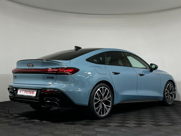 2026 Audi A5 L Sportback III (B10), голубой - вид 5