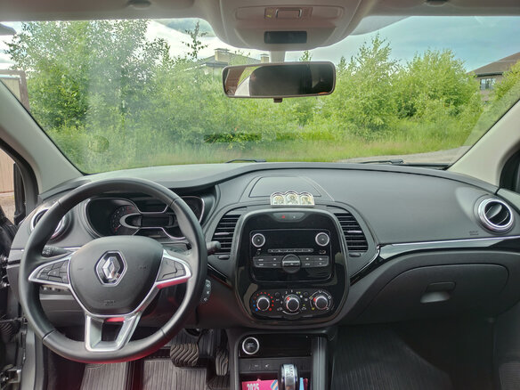 2021 Renault Kaptur I Рестайлинг, серый, 1950000 рублей - вид 8