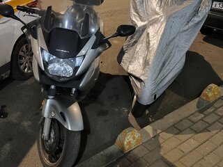 2010 Honda NT700V Deauville, серебристый, 620000 рублей, вид 5