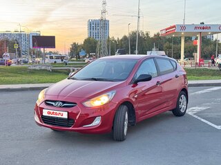 2012 Hyundai Solaris I, красный, 750000 рублей, вид 1