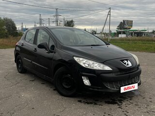 2009 Peugeot 308 I, чёрный, 190000 рублей, вид 3