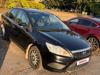 2010 Ford Focus II Рестайлинг, чёрный, 630000 рублей, вид 2