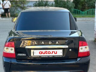 2017 Lada (ВАЗ) Priora I Рестайлинг, чёрный, 640000 рублей, вид 4