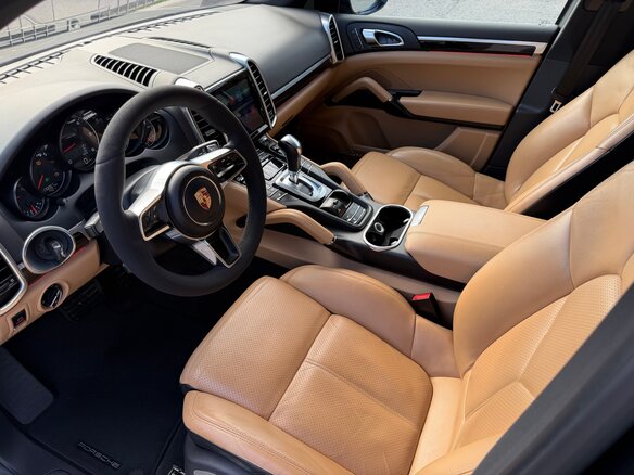 2014 Porsche Cayenne Diesel II Рестайлинг (958), чёрный - вид 8