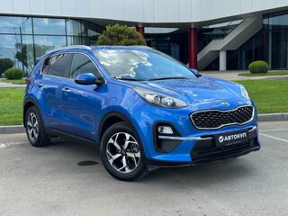 2020 Kia Sportage IV Рестайлинг, синий, 2055000 рублей, вид 3