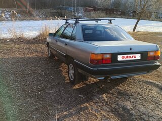 1986 Audi 100 III (C3), серебристый, 75000 рублей, вид 2