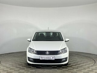 2020 Volkswagen Polo V Рестайлинг, белый, 1322000 рублей, вид 2