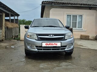 2015 Lada (ВАЗ) Granta I, серебристый, 510000 рублей, вид 1