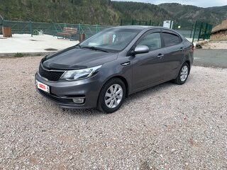2017 Kia Rio III Рестайлинг, серый, 830000 рублей, вид 1