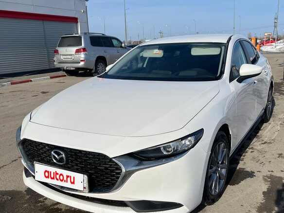 2019 Mazda 3 IV (BP), белый, 1999999 рублей - вид 1