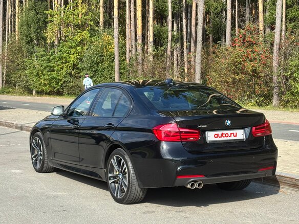 2017 BMW 3 серии 320i xDrive VI (F3x) Рестайлинг, чёрный - вид 11