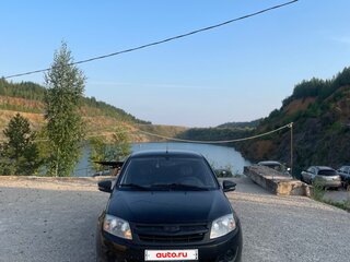 2014 Lada (ВАЗ) Granta I, чёрный, 250000 рублей, вид 2