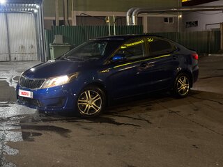 2012 Kia Rio 5-speed III, синий, 400000 рублей, вид 2