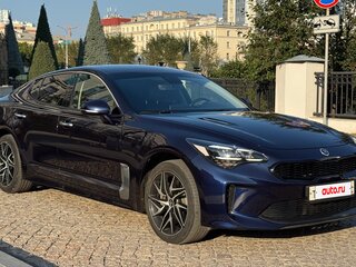 2021 Kia Stinger I Рестайлинг, синий, 2950000 рублей, вид 4