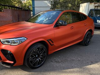 2021 BMW X6 M Competition III (F96), оранжевый, 11500000 рублей, вид 2