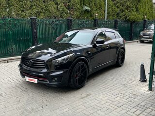 2013 Infiniti FX37 II (S51) Рестайлинг, чёрный, 1880000 рублей, вид 1