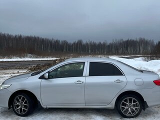 2012 Toyota Corolla X (E140, E150) Рестайлинг, серебристый, 750000 рублей, вид 4