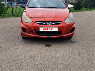 2011 Hyundai Solaris I, красный, 280000 рублей, вид 2