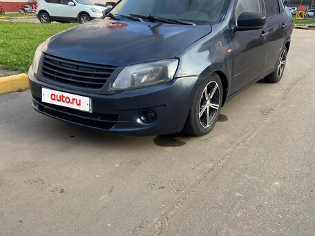 2012 Lada (ВАЗ) Granta I, синий, 210000 рублей, вид 2
