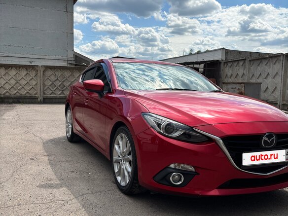 2015 Mazda Axela III, красный, 1390000 рублей - вид 1