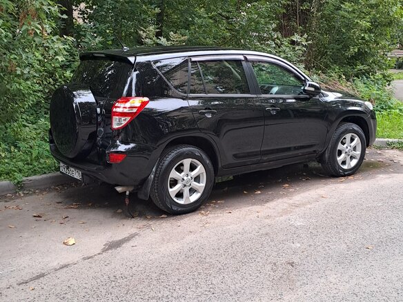 2010 Toyota RAV4 III (XA30) Рестайлинг, чёрный - вид 7