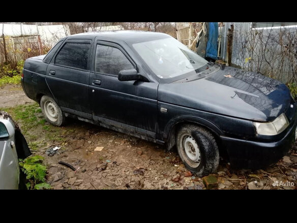 2003 Lada (ВАЗ) 2110, серый - вид 2