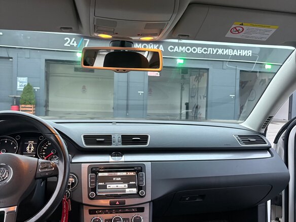 2013 Volkswagen Passat B7, белый - вид 14