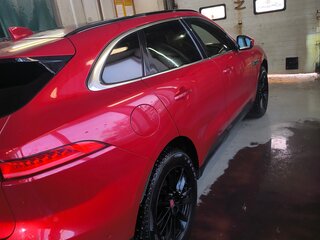 2018 Jaguar F-Pace I, красный, 3000000 рублей, вид 3