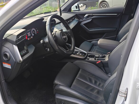 2023 Audi A3 40 TFSI IV (8Y), белый, 3490000 рублей - вид 6