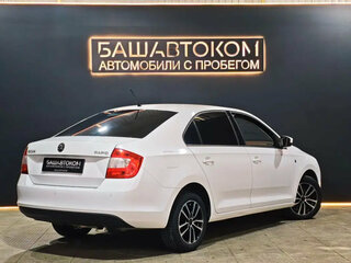 2014 Skoda Rapid I, белый, 1059000 рублей, вид 4