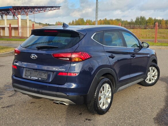 2020 Hyundai Tucson III Рестайлинг, синий, 1965000 рублей - вид 3