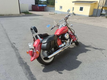 2000 Yamaha XVS400 Drag Star, красный, 490000 рублей, вид 5