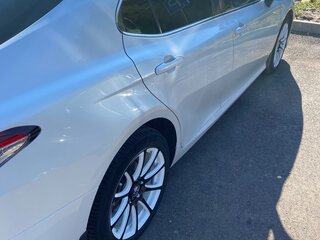 2019 Toyota Camry VIII (XV70), белый, 2700000 рублей, вид 4