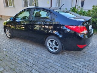 2016 Hyundai Solaris I Рестайлинг, чёрный, 780000 рублей, вид 3