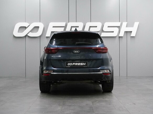 2020 Kia Sportage IV Рестайлинг, синий - вид 3