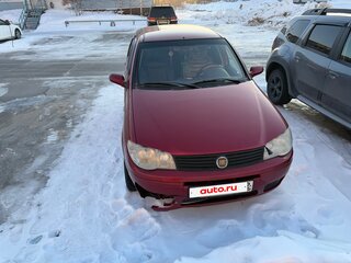 2008 Fiat Albea I Рестайлинг, красный, 190000 рублей, вид 1