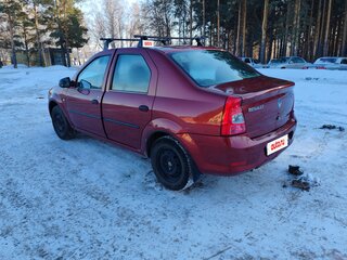 2011 Renault Logan I Рестайлинг, красный, 250000 рублей, вид 5