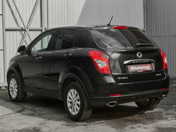 2013 SsangYong Actyon II Рестайлинг, чёрный, 820000 рублей - вид 6