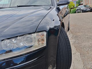 2006 Audi A8 II (D3) Рестайлинг, синий, 1450000 рублей, вид 3