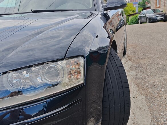 2006 Audi A8 II (D3) Рестайлинг, синий, 1450000 рублей - вид 2