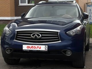 2011 Infiniti FX37 II (S51) Рестайлинг, синий, 1549000 рублей, вид 1