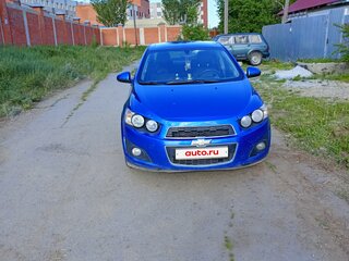 2012 Chevrolet Aveo II, синий, 400000 рублей, вид 1