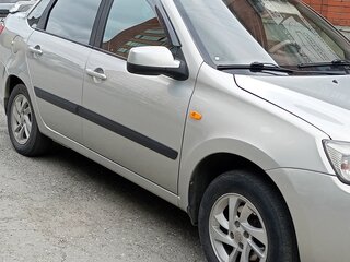 2013 Lada (ВАЗ) Granta I, серебристый, 430000 рублей, вид 3