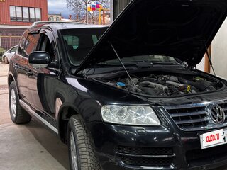 2003 Volkswagen Touareg I, чёрный, 1000000 рублей, вид 3