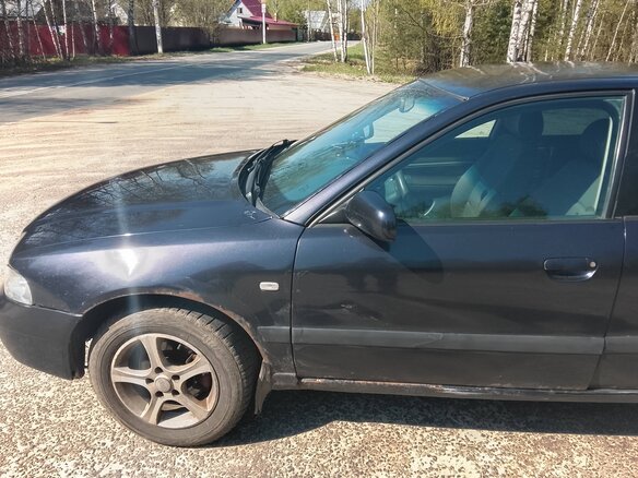 1999 Audi A4 I (B5) Рестайлинг, синий, 500000 рублей - вид 6