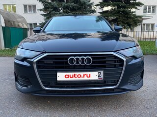 2019 Audi A6 45 TFSI V (C8), синий, 3200000 рублей, вид 1
