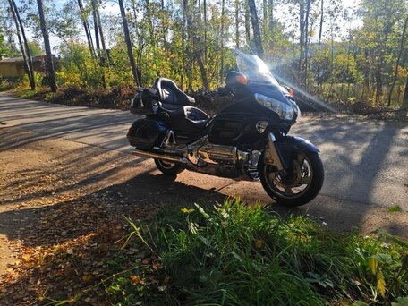 2006 Honda GL 1800 Gold Wing, синий, 900000 рублей, вид 4